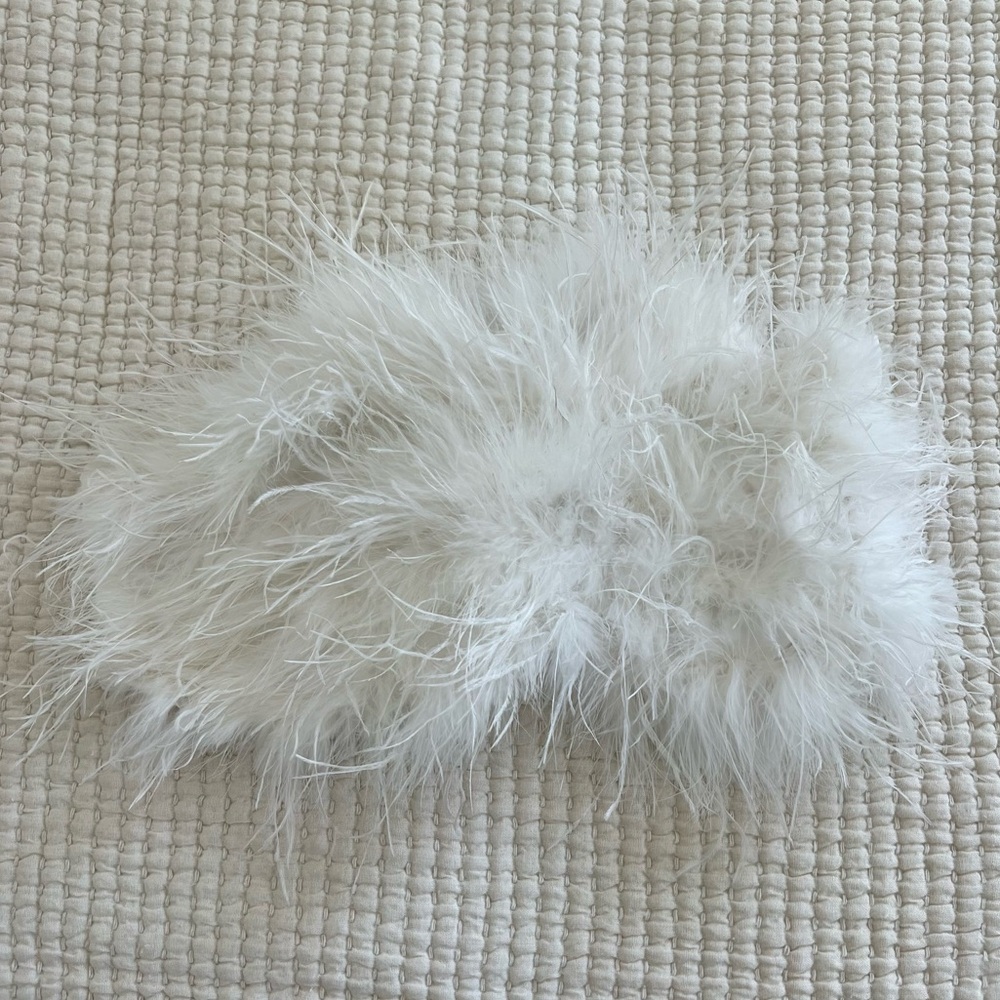 Peppermayo Feather Crop Top